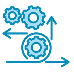 Flexibility Arrows  Icon Element For Design	