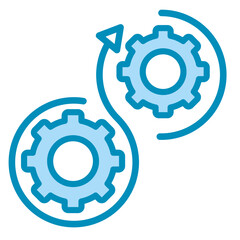 Continuity Loop  Icon Element For Design	