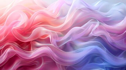 Fototapeta premium Large Abstract Digital Wave Background – Seamless Flowing Lines for Loop Animation
