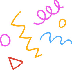 Confetti and Streamers