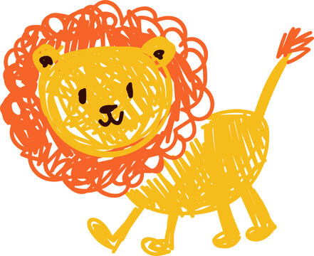 Lion Cartoon Drawing
