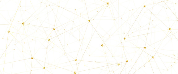 Abstract Network Connection with Golden Spheres