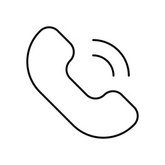 Phone Call Communication Line Icon
