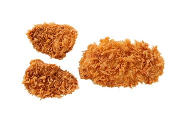 とんかつ　Tonkatsu on a white background