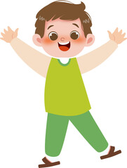 Obraz premium boy with a big smile