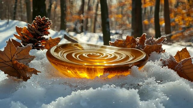 maple taffy on snow delight canadian food video