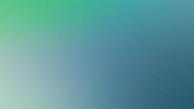 Serene Gradient: Soft Transition from Green to Blue, Smooth Color Shift