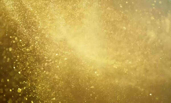 Gold Melting and Moving Texture: Luxurious Liquid Gold Effect - Shimmering Stock Footage for Opulence and Decorative Projects

