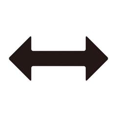 シンプルな矢印のアイコンイラスト