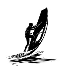 a black silhouette of a man surfing on a wave black, man, ride, silhouette, surf, water, wave