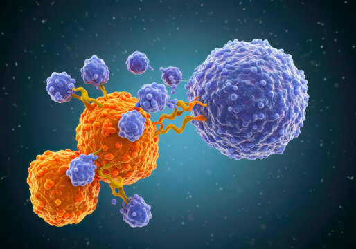 NK-Cell and T-Cell Targeting Cancer &ndash; 3D Visualization of DNAM, TIGIT, and PVR Receptor Interactions in Tumor Microenvironment