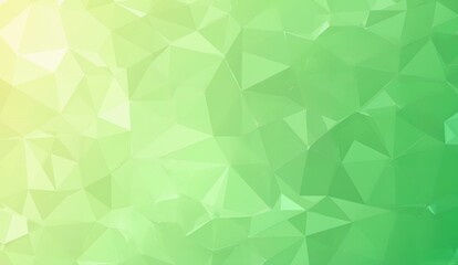 Obraz premium Abstract Geometric Pattern with Soft Green and Yellow Gradient