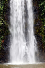 Obraz premium Pa Sy waterfall tourist area. Mang Den. Vietnam.