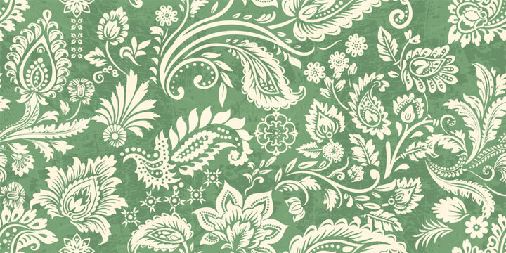 Ethnic Motifs Ikat floral paisley embroidery floral. ikat Saree Sarong oriental pattern traditional.Ikat embroidery style abstract embroidery design for texture,fabric,clothing,wrapping,decoration