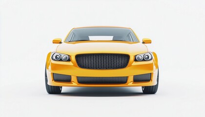 Fototapeta premium The Logo Of A Simple Front Car On A Sign: A Minimalistic Design Symbolizing The Essence Of Automobiles.