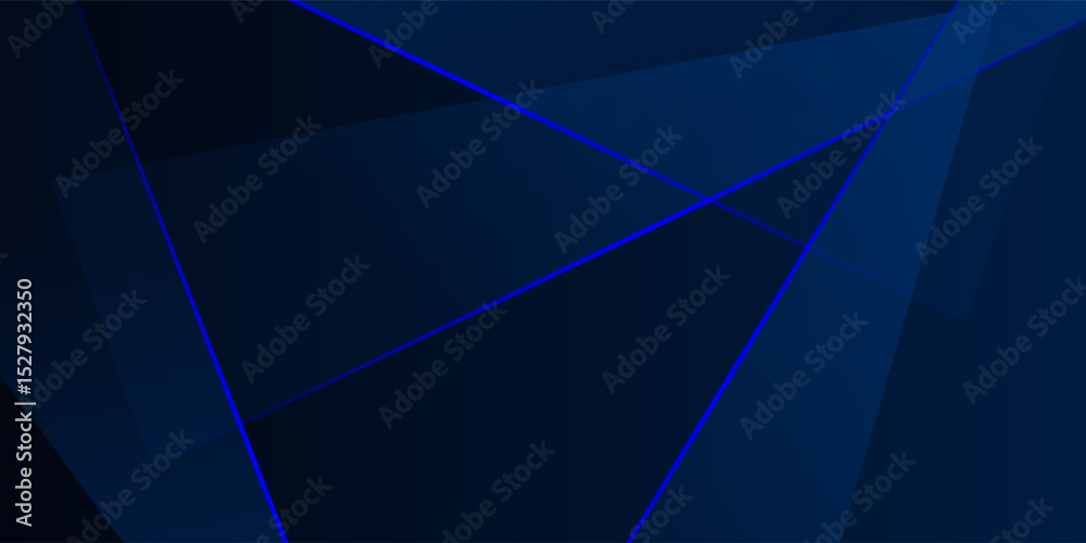 Canvas Prints abstract futuristic dark blue background with light and shadow. eps10 vector