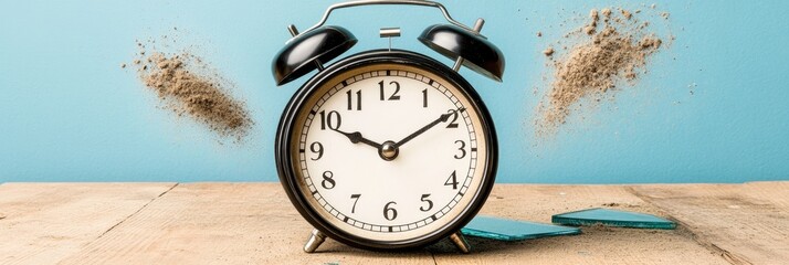 Time running out, fragments of past