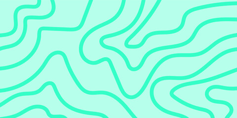 Topographic contour line pattern design