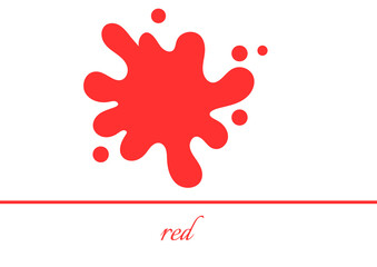 Colors red