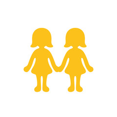 Two Women Holding Hands