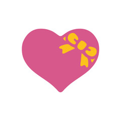 Heart With Ribbon