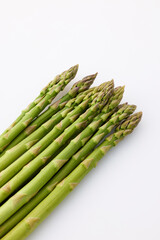 アスパラガス　Asparagus on a white background
