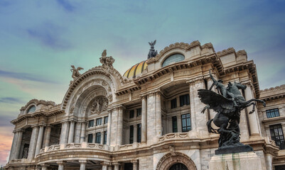Fototapeta premium Palace of Fine Arts, Mexico City