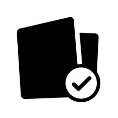 Silhouette of content feed preview with green label icon, visual identity curation