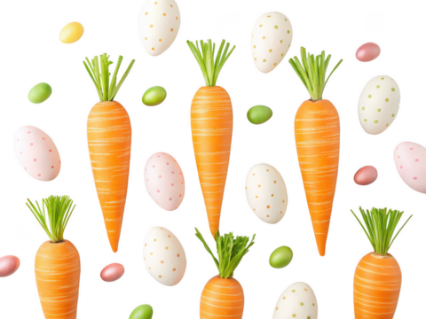 easter carrot decorations png carrot ornament png spring decor png bunny carrot decor png easter centerpiece png holiday vegetable decor png transparent background image