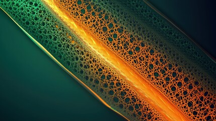 abstract background with green lines