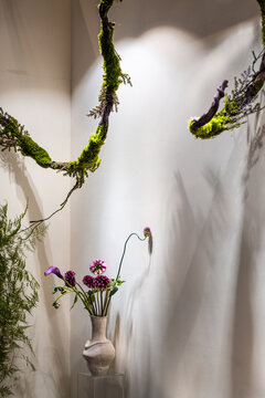 bouquet of flowers in a vase