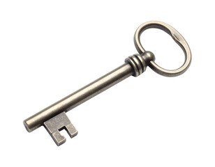 An antique metal key, symbolizing mystery and opportunity.
