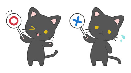 〇×クイズ猫セット
