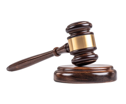 Legal gavel symbolizing justice and courtroom decisions