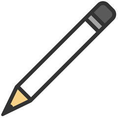 white pencil icon