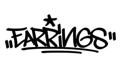 Fototapeta premium Graffiti tag text 