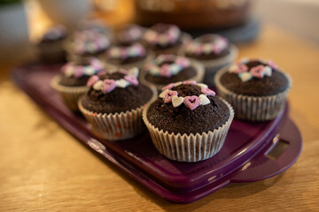 Leckere Schokomuffins