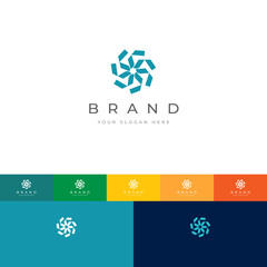 Innovative Technology and Community Logo Design Template | Fully Editable