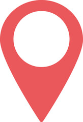 イラスト素材：マップのピン　ベクター　pin point. pin location icons.