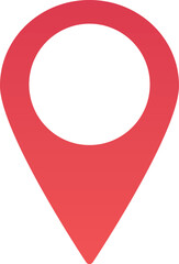 イラスト素材：マップのピン　ベクター　pin point. pin location icons.