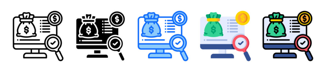 Budget Monitor Icon