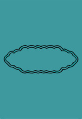 Eslimi Tazhib Iranian Art Design. Calligraphy Tazhib is a beautiful art used to decorate and embellish the margins of books and printed artworks.