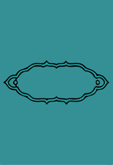 Eslimi Tazhib Iranian Art Design. Calligraphy Tazhib is a beautiful art used to decorate and embellish the margins of books and printed artworks.