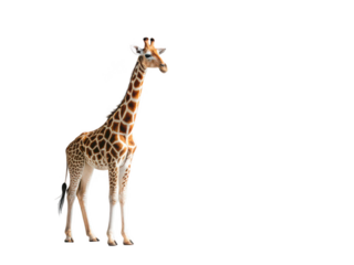 giraffe png giraffe standing png African wildlife png spotted giraffe png tall mammal png zoo animal png long-necked animal png transparent background image