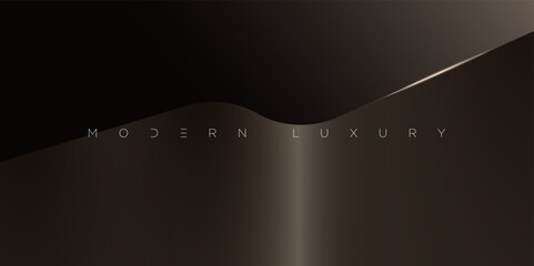 Minimalist abstract background with bronze gradients and soft lighting effects. Smooth curves and elegant transitions ideal for modern branding, tech visuals, luxury templates, and stylish invitations