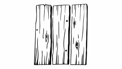 Black and White Wooden planks with rustic texture and natural imperfections create charming backdrop, Vintage style