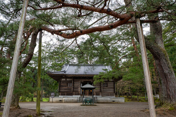 世界遺産 平泉 毛越寺 開山堂　岩手県平泉町