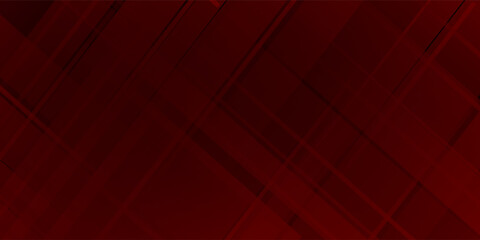 Obraz premium red in dark background Abstract futuristic diagonal sharp lines in neon colors. overlap layer on dark space with cutout decoration. Modern graphic design element