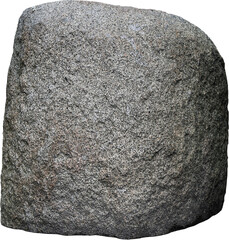 Large single stone with round edges