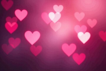 Blurred pink and white lights, romantic bokeh effect, shine, airy, pink
